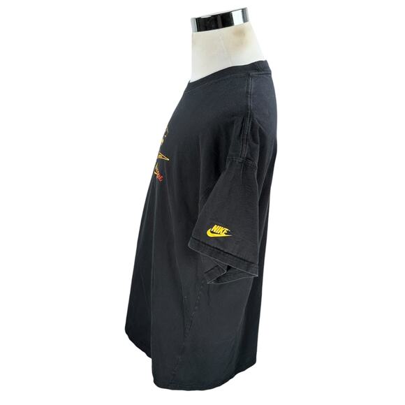 Nike Drew League T-Shirt Men's XL Black Basketball Crew Neck Short Sleeve Rare - Picture 3 of 9